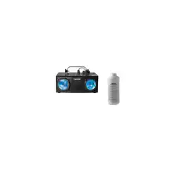 Netto Marken-Discount Lenco LFM-110BK - 2-in-1 Partymaschine mit Dual-Matrix-RG 8-Lichtern und Nebelmaschine Angebot