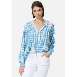 Netto Marken-Discount PM SELECTED Damen Freche Batik Hoodie Bluse mit Kapuze in Einheitsgröße PM63 Angebot