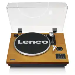 Netto Marken-Discount Lenco LS-55WA Plattenspieler mit BT, USB, MP3, Lautsprecher Angebot