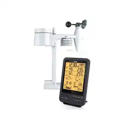 Netto Marken-Discount Alecto Professionelle Wetterstation mit Funksensor schwarz Angebot