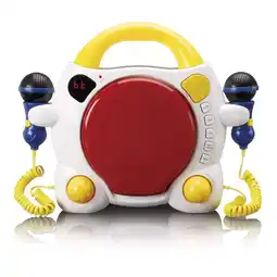 Netto Marken-Discount Lenco KCD-011KIDS Tragbarer Kinder Karaoke CD-Player mit Bluetooth Angebot