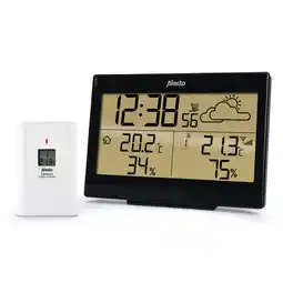 Netto Marken-Discount Alecto Wetterstation mit Funksensor Schwarz Angebot