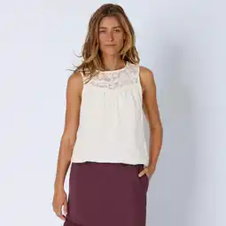 NKD Damen-Top mit Ballonsaum Angebot