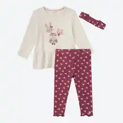 NKD Baby-Mädchen-Set mit Applikation, 3-teilig Angebot