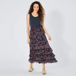 NKD Damen-Rock aus Chiffon mit Smokbund Angebot