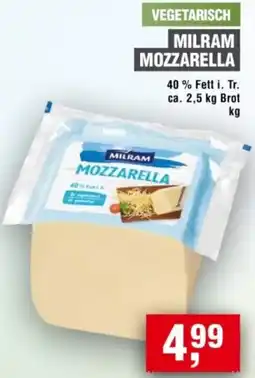 Handelshof Milram mozzarella Angebot