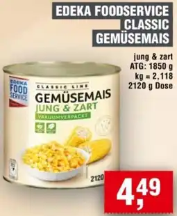 Handelshof Edeka foodservice classic gemüsemais Angebot