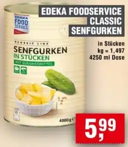 Handelshof Edeka foodservice classic senfgurken Angebot