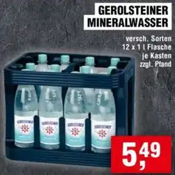 Handelshof Gerolsteiner mineralwasser Angebot