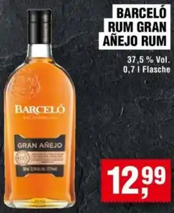 Handelshof Barceló rum gran añejo rum Angebot