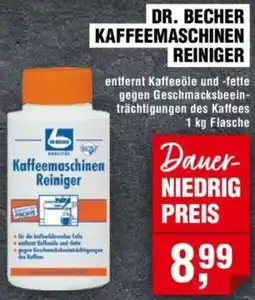Handelshof Dr. becher kaffeemaschinen reiniger Angebot