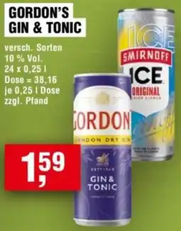 Handelshof Gordon's gin & tonic Angebot
