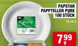 Handelshof Papstar pappteller pure 100 stück Angebot