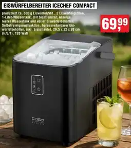 Handelshof caso DESIGN Eiswürfelbereiter icechef compact Angebot