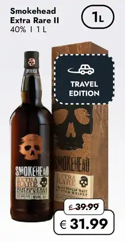 Travel Free Smokehead Extra Rare II Angebot