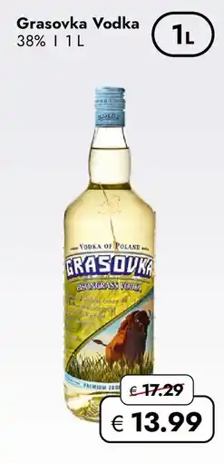 Travel Free Grasovka Vodka Angebot