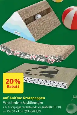 Fressnapf auf AniOne Kratzpappen Angebot