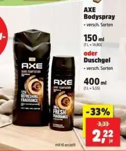 Thomas Philipps Axe Bodyspray Angebot