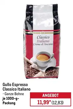 METRO Gullo Espresso Classico Italiano Angebot