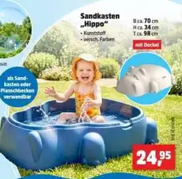 Thomas Philipps Sandkasten „Hippo“ Angebot