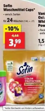 Thomas Philipps Sofin Waschmittel Caps Angebot