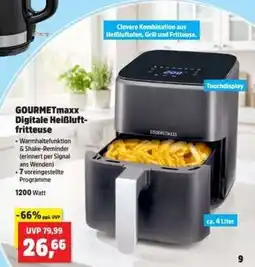 Thomas Philipps GOURMETmaxx Digitale Heißluftfritteuse Angebot