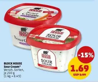 PENNY BLOCK HOUSE Sour Cream Angebot