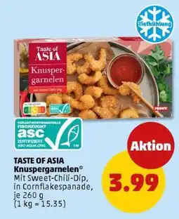 PENNY TASTE OF ASIA Knuspergarnelen Angebot