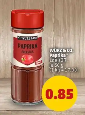 PENNY WÜRZ & CO. Paprika Angebot