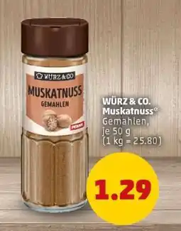 PENNY WÜRZ & CO. Muskatnuss Angebot