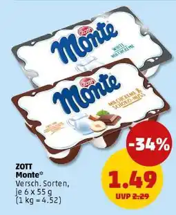 PENNY Zott Monte Angebot