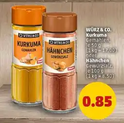 PENNY WÜRZ & CO. Kurkuma Gemahlen Angebot