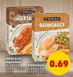 PENNY WÜRZ & CO. Jägersauce Angebot