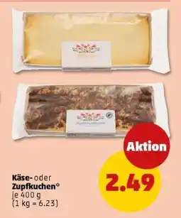 PENNY Käse- oder Zupfkuchen Angebot