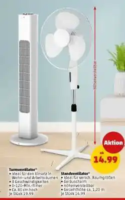 PENNY Standventilator Angebot