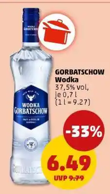PENNY GORBATSCHOW WODKA Angebot