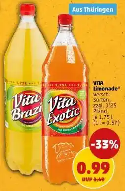 PENNY VITA Limonade Angebot