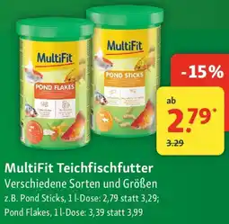 Fressnapf MultiFit Teichfischfutter Angebot
