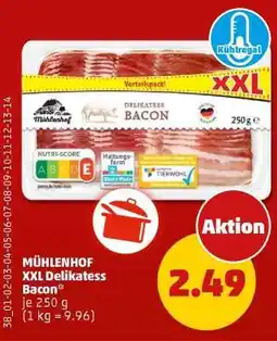 PENNY MÜHLENHOF XXL Delikatess Bacon Angebot