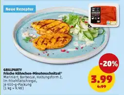 PENNY GRILLPARTY Frische Hähnchen-Minutenschnitzel Angebot