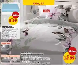 PENNY HOME IDEAS Living Renforcé-Wende-Bettwäsche-Garnitur Angebot