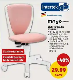 PENNY Stuhl für Kinder TOPSTAR Angebot