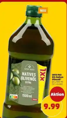 PENNY ORTO MIO XXL Natives Olivenöl Angebot