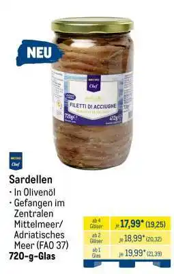 METRO Sardellen Angebot