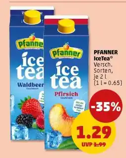 PENNY Pfanner IceTea Angebot