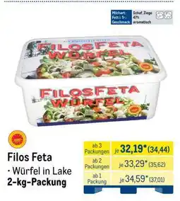 METRO Filos Feta Angebot