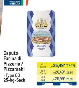METRO Caputo Farina di Pizzeria / Pizzamehl Angebot
