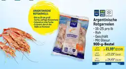 METRO Argentinische Rotgarnelen Angebot