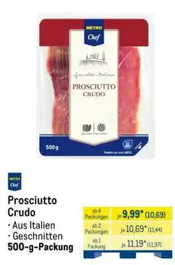 METRO Prosciutto Crudo Angebot