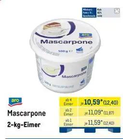 METRO Mascarpone Angebot